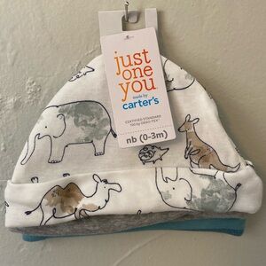 Carter’s 3-Pack Beanies nb (0-3m)